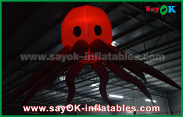 सजावट या पार्टी के लिए विशाल सागर पशु प्रकाश ऑक्टोपस / डेविलफिश Inflatable प्रकाश