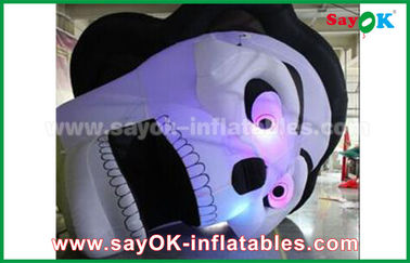 हेलोवीन एलईडी लाइट Inflatable अवकाश सजावट, मानव कंकाल Inflatable कार्टून अक्षर