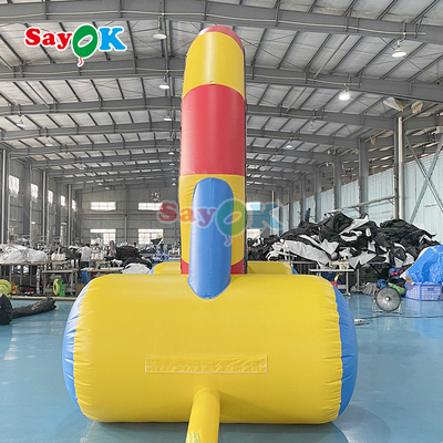 डबल-साइड गेम 13ft Inflatable Soccer Dart Board Inflatable Football Darts Kick Goal Game for Outdoor Sports Game आउटडोर खेलों के लिए फुटबॉल डार्ट्स किक गोल गेम