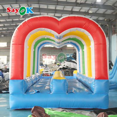 वाणिज्यिक ग्रीष्मकालीन वाटर स्लाइड inflatable बच्चों स्लाइड और पूल के साथ वाटरस्लाइड कस्टम के लिए