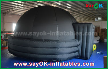 बच्चों / वयस्कों के लिए अनुकूलित 5 एम / 6 मीटर डाया Inflatable प्रक्षेपण गुंबद तम्बू