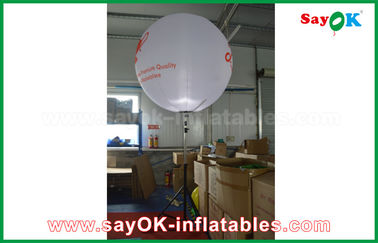 विज्ञापन के लिए कस्टम 1.5 एम डीआईए Inflatable प्रकाश सजावट, तिपाई के साथ गुब्बारा खड़े हो जाओ