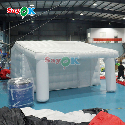पीवीसी आउटडोर एयर टेंट कस्टम inflatable तम्बू inflatable घन तम्बू