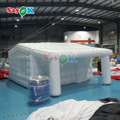 पीवीसी आउटडोर एयर टेंट कस्टम inflatable तम्बू inflatable घन तम्बू