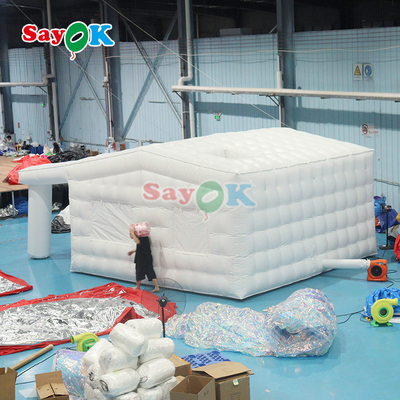 पीवीसी आउटडोर एयर टेंट कस्टम inflatable तम्बू inflatable घन तम्बू