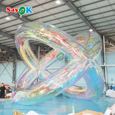 रंगीन पीवीसी inflatable एक्स बॉल inflatable गुब्बारा विज्ञापन