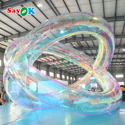 रंगीन पीवीसी inflatable एक्स बॉल inflatable गुब्बारा विज्ञापन