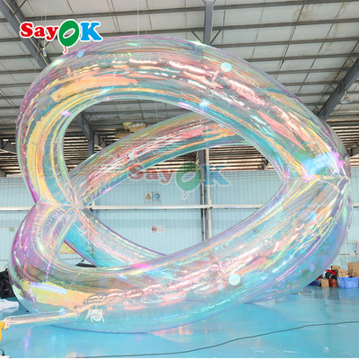 रंगीन पीवीसी inflatable एक्स बॉल inflatable गुब्बारा विज्ञापन