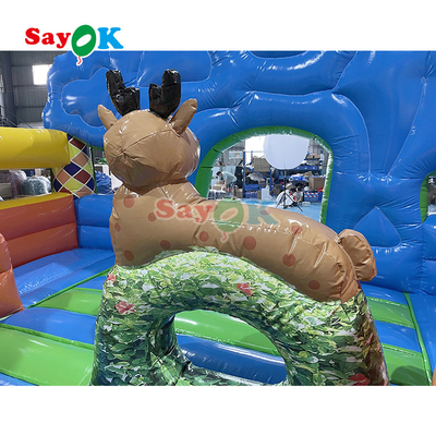 कमर्शियल ड्राई बाउंसर स्लाइड कॉम्बो inflatable bouncy moonwalk जंपिंग कैसल बाउंस हाउस फॉर किड्स एडल्ट्स