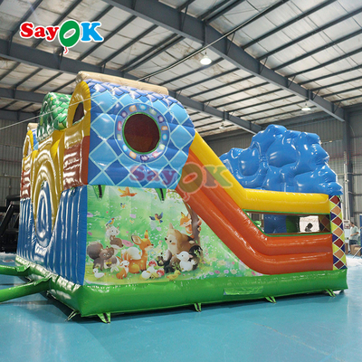 OEM/ODM अनुकूलित डिजाइन और मरम्मत पैच के साथ inflatable बाउंसर स्लाइड