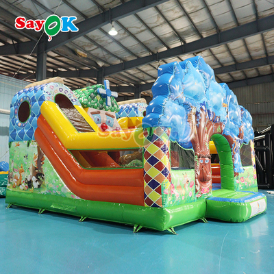 OEM/ODM अनुकूलित डिजाइन और मरम्मत पैच के साथ inflatable बाउंसर स्लाइड