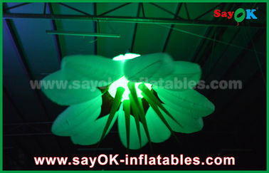 वेडिंग के लिए 1 9 0 टी नायलॉन रंग परिवर्तनीय Inflatable फूल प्रकाश सजावट
