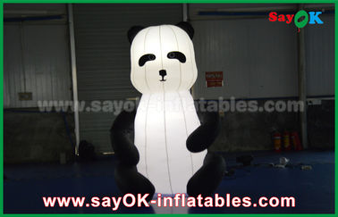 विज्ञापन के लिए टिकाऊ कस्टम Inflatable उत्पाद, पशु Inflatable पांडा कार्टून