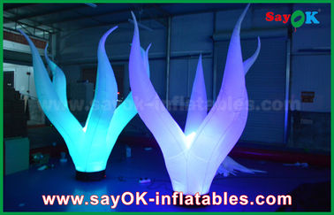 आकर्षक एलईडी Inflatable प्रकाश जल संयंत्र 1 मीटर - 3 मीटर व्यास
