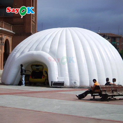 आउटडोर पार्टी इवेंट क्लब शादी के लिए पोर्टेबल बड़े इग्लू टेंट inflatable गुंबद