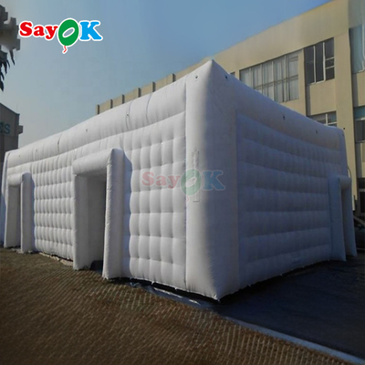 निः शुल्क डिजाइन विशाल सफेद घन हवा के टेंट पीवीसी टारपॉलिन इवेंट inflatable तम्बू