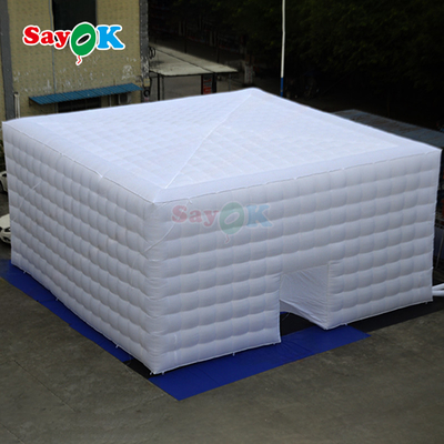 100 लोग विशाल एलईडी आउटडोर पार्टी इवेंट डिस्को inflatable तम्बू