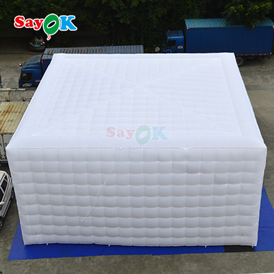 100 लोग विशाल एलईडी आउटडोर पार्टी इवेंट डिस्को inflatable तम्बू