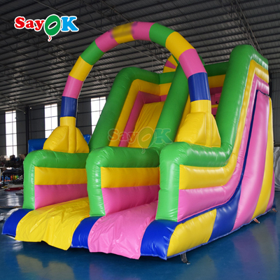 कारखाने स्लाइड inflatables खेल का मैदान बच्चे चढ़ाई पानी स्लाइड पिछवाड़े inflatable स्लाइड किराए के लिए आउटडोर