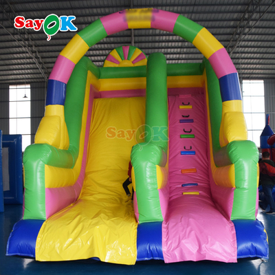 कारखाने स्लाइड inflatables खेल का मैदान बच्चे चढ़ाई पानी स्लाइड पिछवाड़े inflatable स्लाइड किराए के लिए आउटडोर