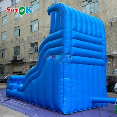 वाणिज्यिक inflatable पानी पार्क खेल स्लाइड आउटडोर पानी स्लाइड कूदने के लिए वयस्क के लिए inflatable पानी स्लाइड