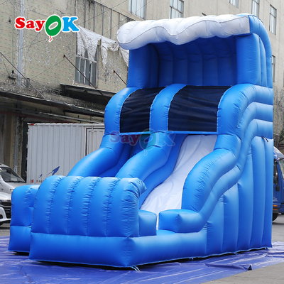 वाणिज्यिक inflatable पानी पार्क खेल स्लाइड आउटडोर पानी स्लाइड कूदने के लिए वयस्क के लिए inflatable पानी स्लाइड