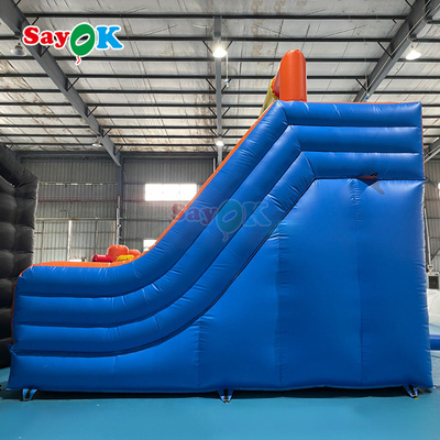 विशाल inflatable स्लाइड पीवीसी inflatable सूखी डबल स्लाइड वाणिज्यिक inflatable स्लाइड उछाल घर किराए पर
