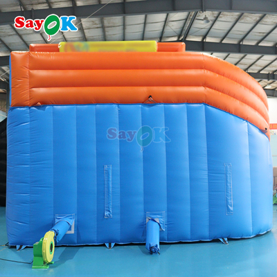 विशाल inflatable स्लाइड पीवीसी inflatable सूखी डबल स्लाइड वाणिज्यिक inflatable स्लाइड उछाल घर किराए पर
