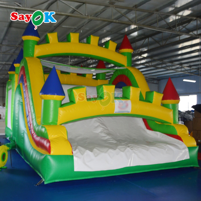 वाणिज्यिक आउटडोर inflatable सूखी स्लाइड inflatable पानी स्लाइड वयस्कों के लिए inflatable स्लाइड उछाल घर कूद महल