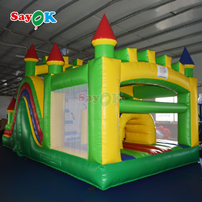 वाणिज्यिक आउटडोर inflatable सूखी स्लाइड inflatable पानी स्लाइड वयस्कों के लिए inflatable स्लाइड उछाल घर कूद महल