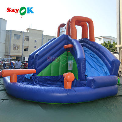 Sayok 20ft गर्म बिक्री Inflatable पानी स्लाइड Inflatable स्लाइड पूल के साथ Inflatable पानी स्लाइड बच्चों के लिए