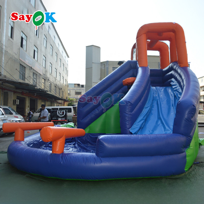 Sayok 20ft गर्म बिक्री Inflatable पानी स्लाइड Inflatable स्लाइड पूल के साथ Inflatable पानी स्लाइड बच्चों के लिए
