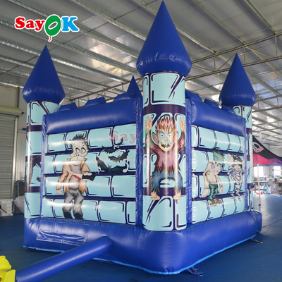 छोटे इनडोर अद्वितीय inflatable उछाल घर खिलौना कहानी Inflatable कूद महल बच्चों के लिए