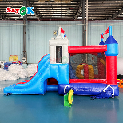पीवीसी लटकन वाणिज्यिक उछाल घर inflatables बच्चे के लिए उछाल महल
