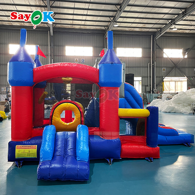 पीवीसी लटकन वाणिज्यिक उछाल घर inflatables बच्चे के लिए उछाल महल