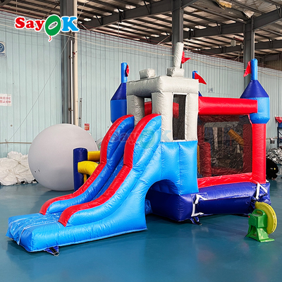 पीवीसी लटकन वाणिज्यिक उछाल घर inflatables बच्चे के लिए उछाल महल