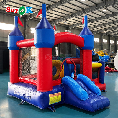 पीवीसी लटकन वाणिज्यिक उछाल घर inflatables बच्चे के लिए उछाल महल