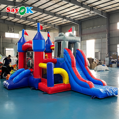 पीवीसी लटकन वाणिज्यिक उछाल घर inflatables बच्चे के लिए उछाल महल