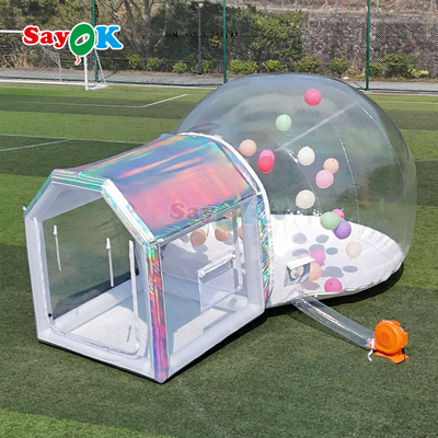 पार्टी बुलबुला घर गुंबद पारदर्शी Inflatable बुलबुला घर बच्चों के लिए तम्बू