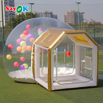 पार्टी बुलबुला घर गुंबद पारदर्शी Inflatable बुलबुला घर बच्चों के लिए तम्बू