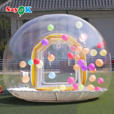 पार्टी बुलबुला घर गुंबद पारदर्शी Inflatable बुलबुला घर बच्चों के लिए तम्बू