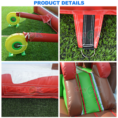 बच्चों के लिए मजेदार उछाल घर inflatable उछाल कूद महल inflatable मॉडल