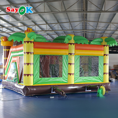वाणिज्यिक पीवीसी उछाल घर कूद उछाल महल स्लाइड के साथ inflatable bouncer