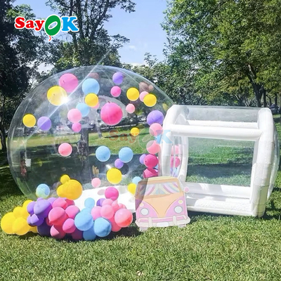 पारदर्शी बुलबुला गुब्बारा घर पीवीसी inflatable पार्टी बुलबुला तम्बू
