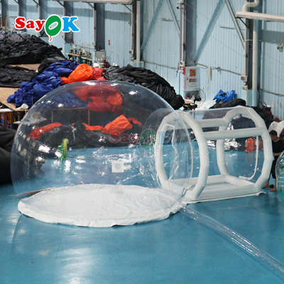 पारदर्शी बुलबुला गुब्बारा घर पीवीसी inflatable पार्टी बुलबुला तम्बू