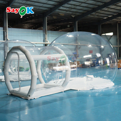पारदर्शी बुलबुला गुब्बारा घर पीवीसी inflatable पार्टी बुलबुला तम्बू