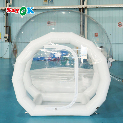 बच्चों के लिए सायक पारदर्शी बबल हाउस ट्रैंपोलिन inflatable बबल हाउस गुंबद