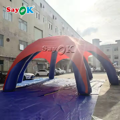 वाणिज्यिक खेल Inflatable Marquee Tent प्रचार प्रदर्शन Inflatable Gazebo Canopy Tent आउटडोर इवेंट Inflatable Spider Tent कस्टम