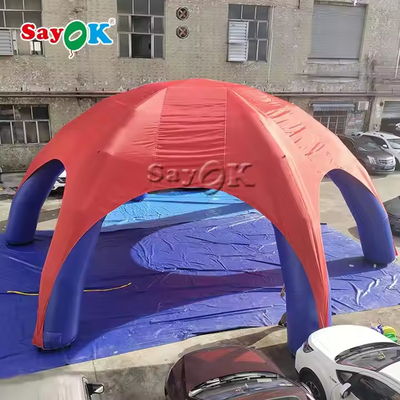 वाणिज्यिक खेल Inflatable Marquee Tent प्रचार प्रदर्शन Inflatable Gazebo Canopy Tent आउटडोर इवेंट Inflatable Spider Tent कस्टम