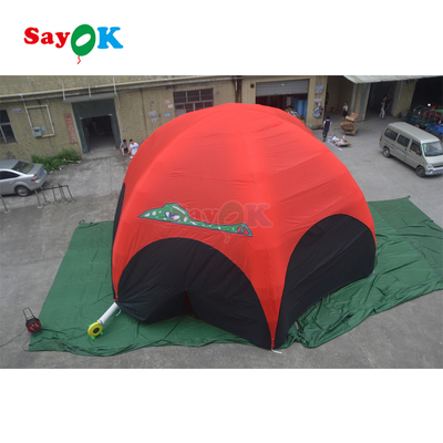 बड़े कैंपिंग Inflatable Gazebo Marquee Tent Trade आउटडोर Inflatable Igloo Marquee Dome इवेंट के लिए स्पाइडर टेंट